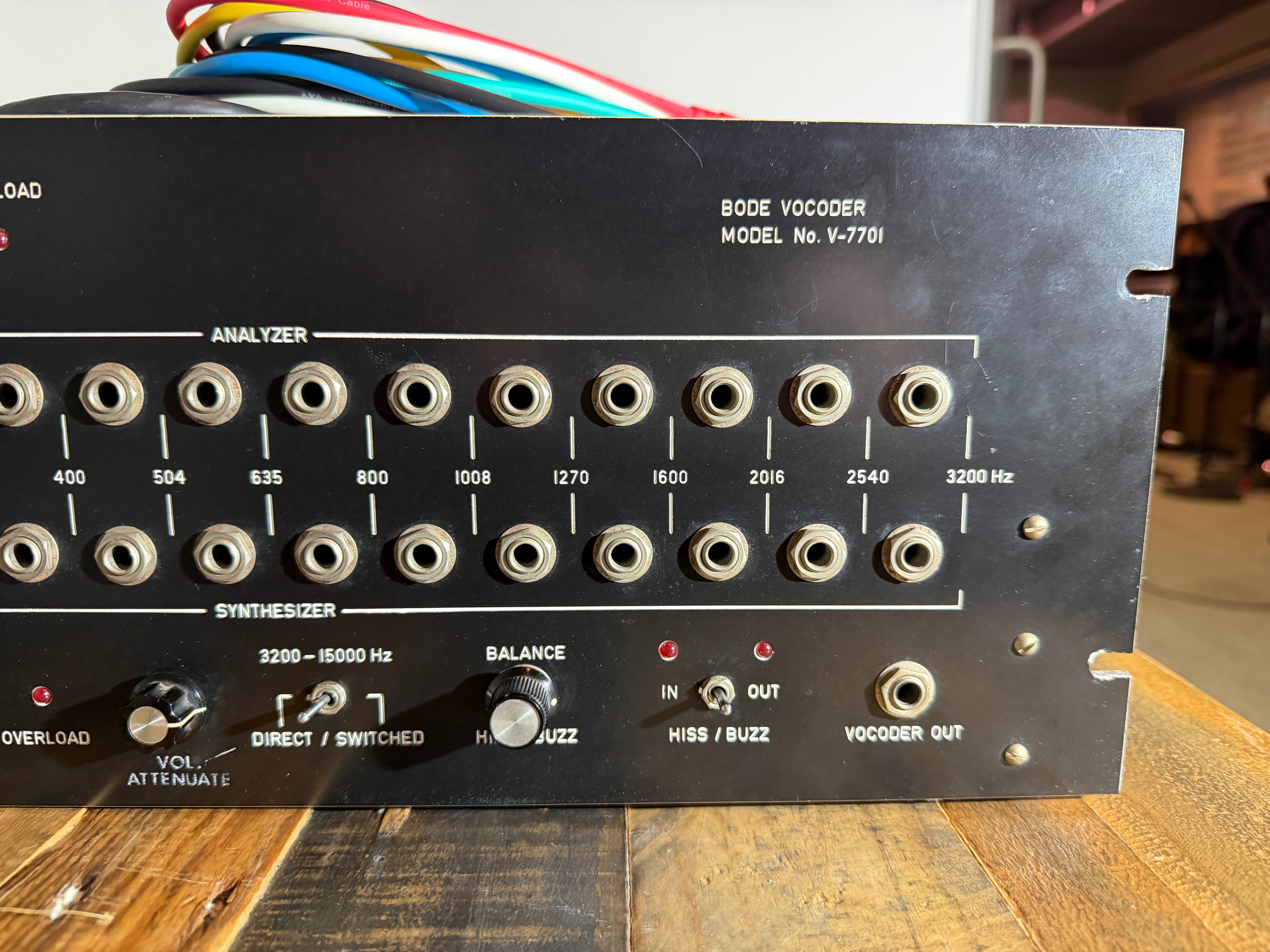 Bode Vocoder model V-7701