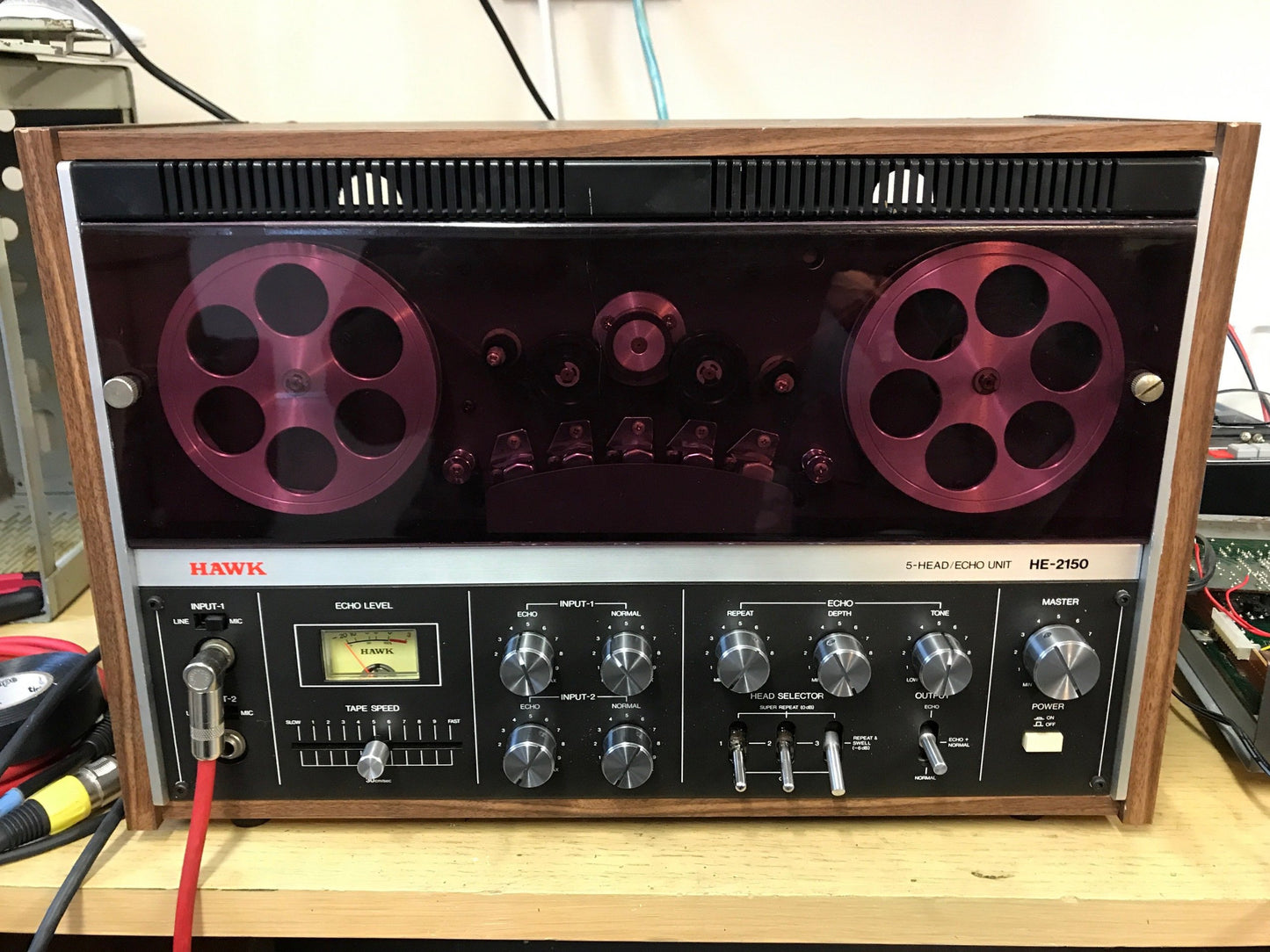 Hawk HE-2150A Open Reel Tape Echo