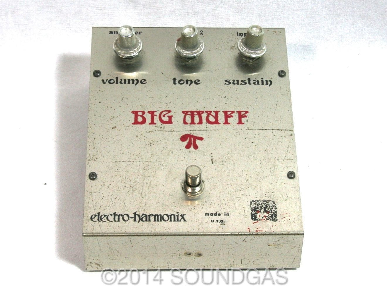 ELECTRO HARMONIX BIG MUFF PI V2 RAM'S HEAD