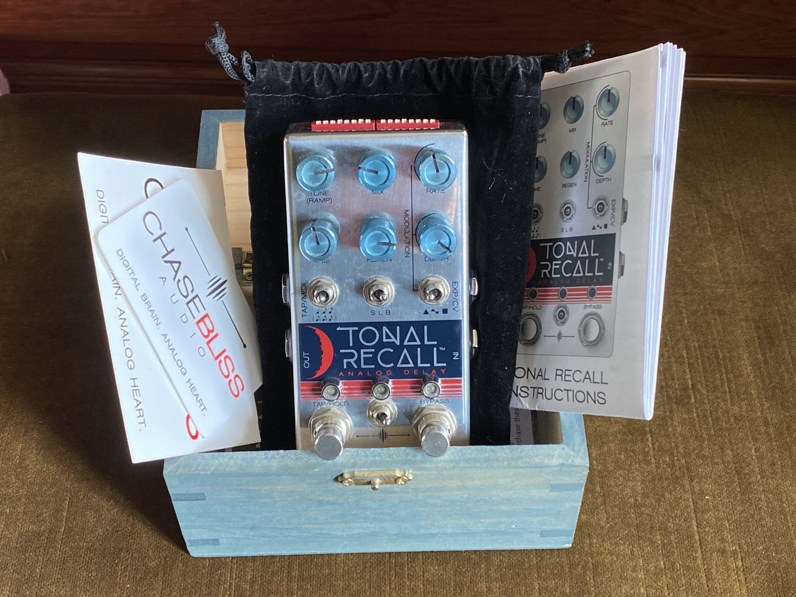 Chase Bliss Audio Tonal Recall (Wooden Box) FOR SALE – Soundgas