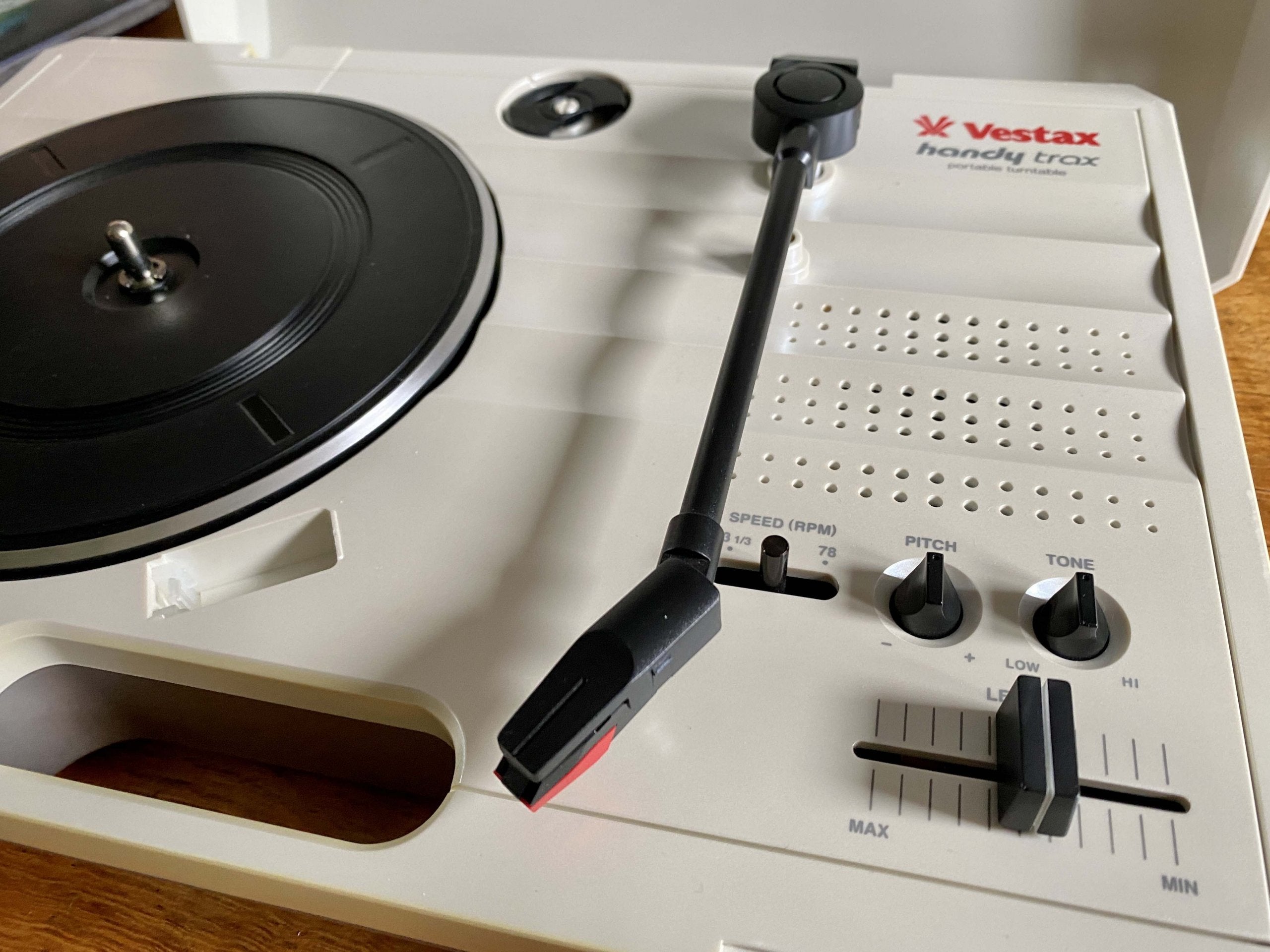 Toy Store: Vestax Handy Trax Portable Turntable FOR SALE – Soundgas