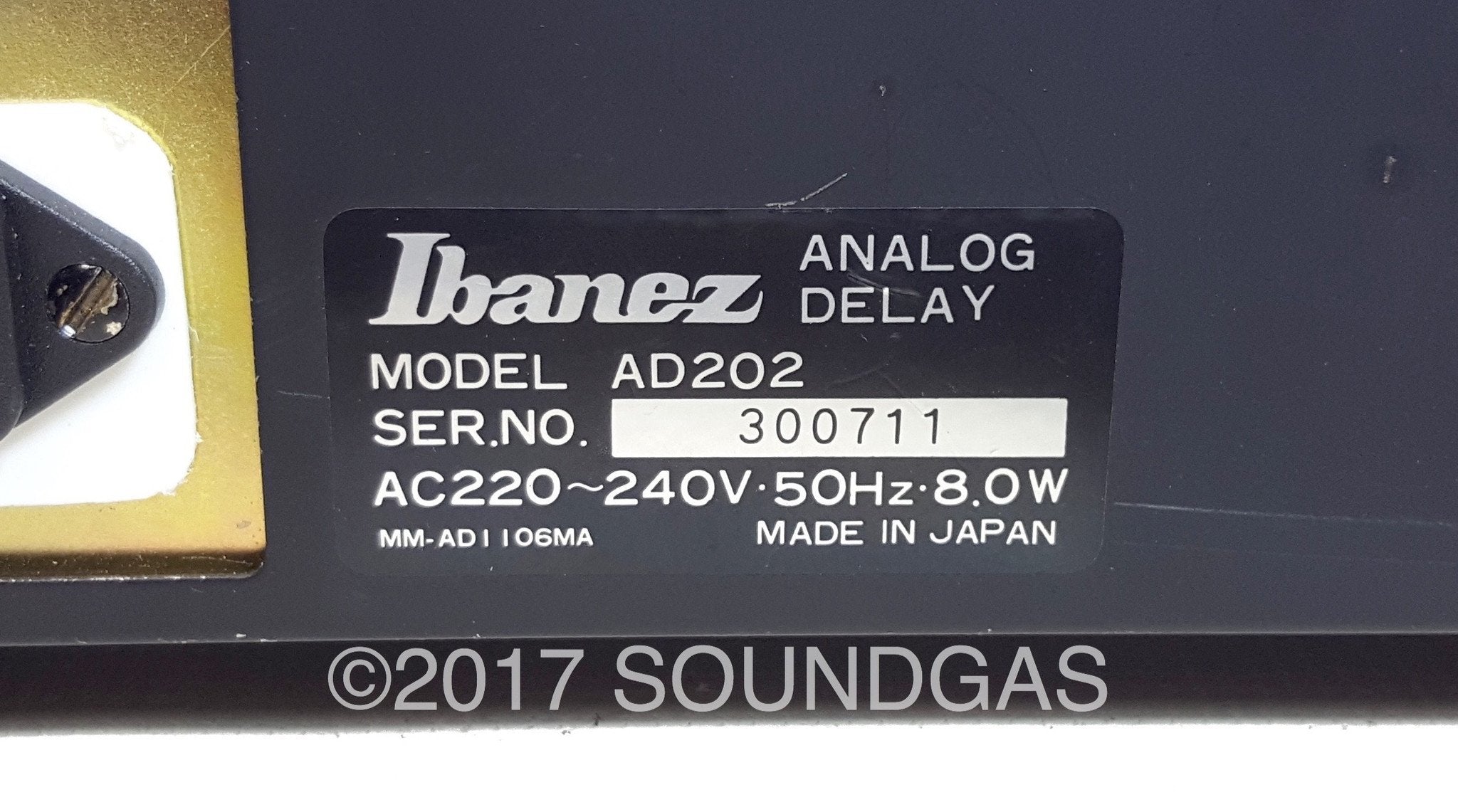 Ibanez/Maxon AD 202 FOR SALE – Soundgas