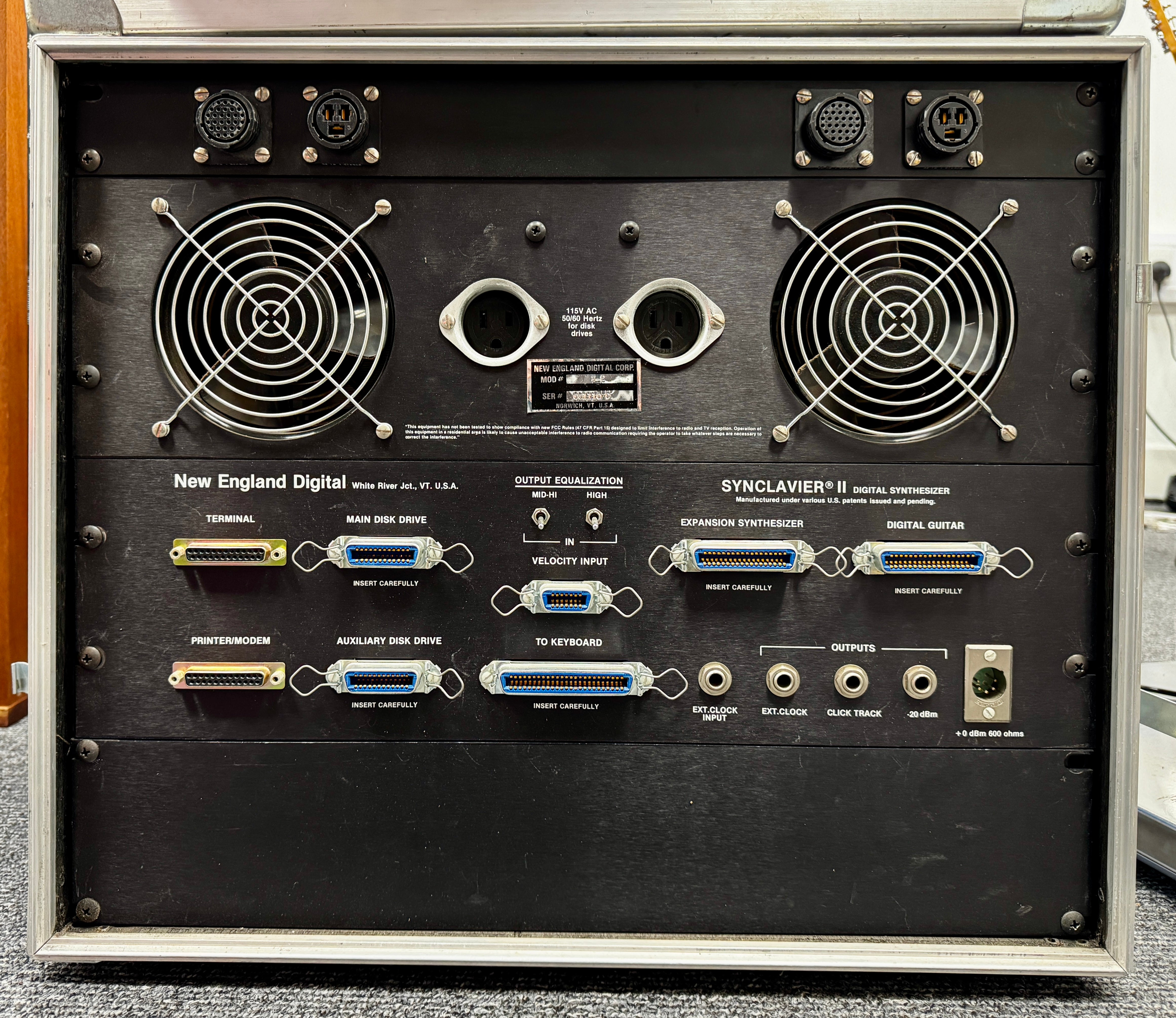 Synclavier II S-2 - SN 01110 K