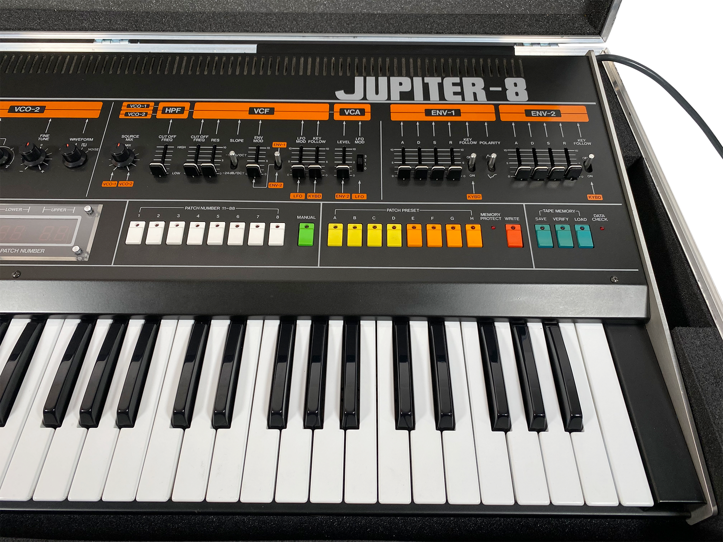 Roland Jupiter-8 with Encore Midi - Stunning Condition