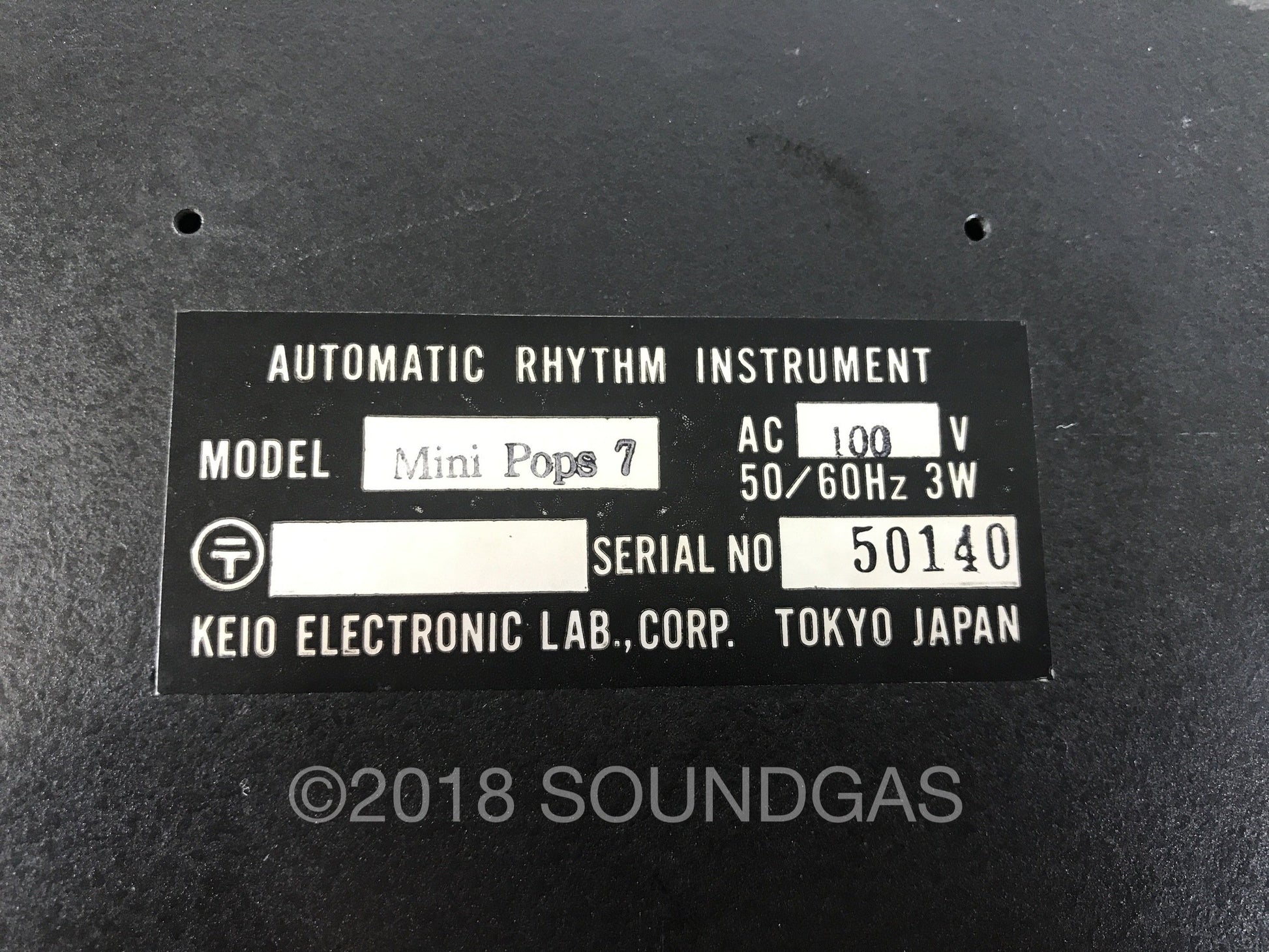 Keio (Korg) Mini Pops MP-7