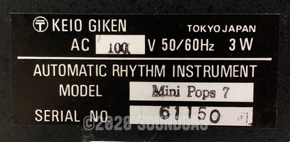 Keio (Korg) Mini Pops MP-7