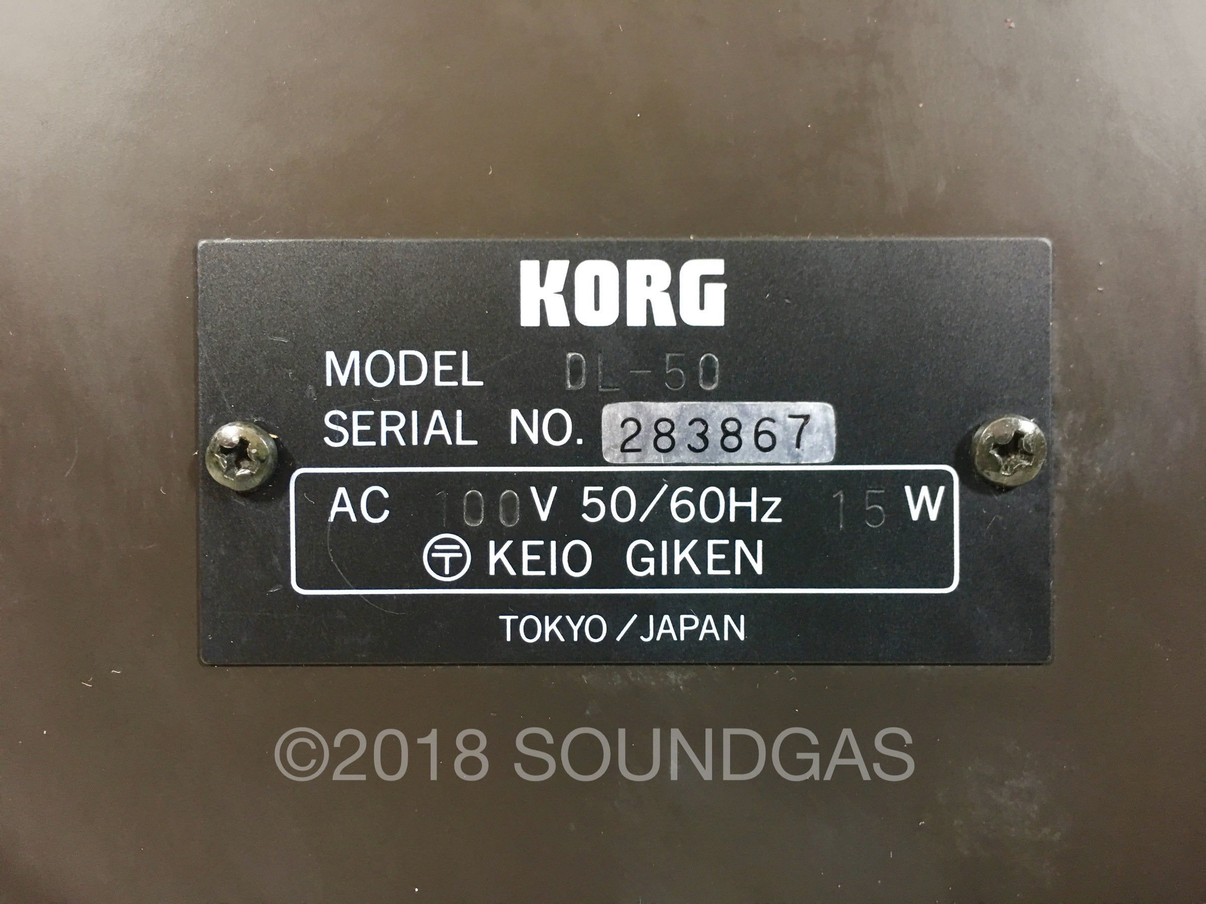 Korg DL-50 Delta FOR SALE – Soundgas