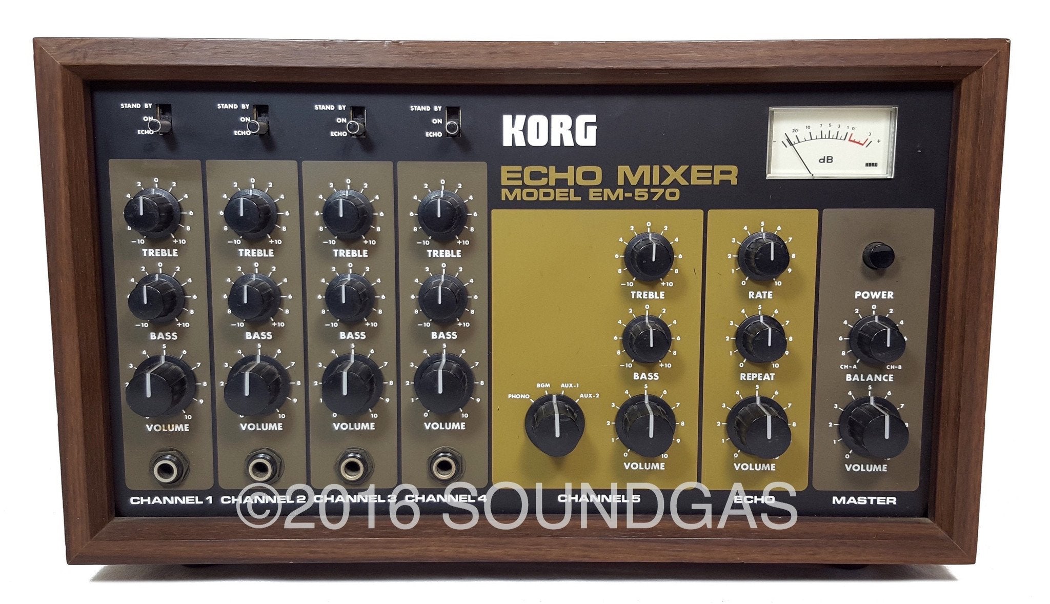 Korg EM-570 Echo Mixer (MN3005 Delay) FOR SALE – Soundgas