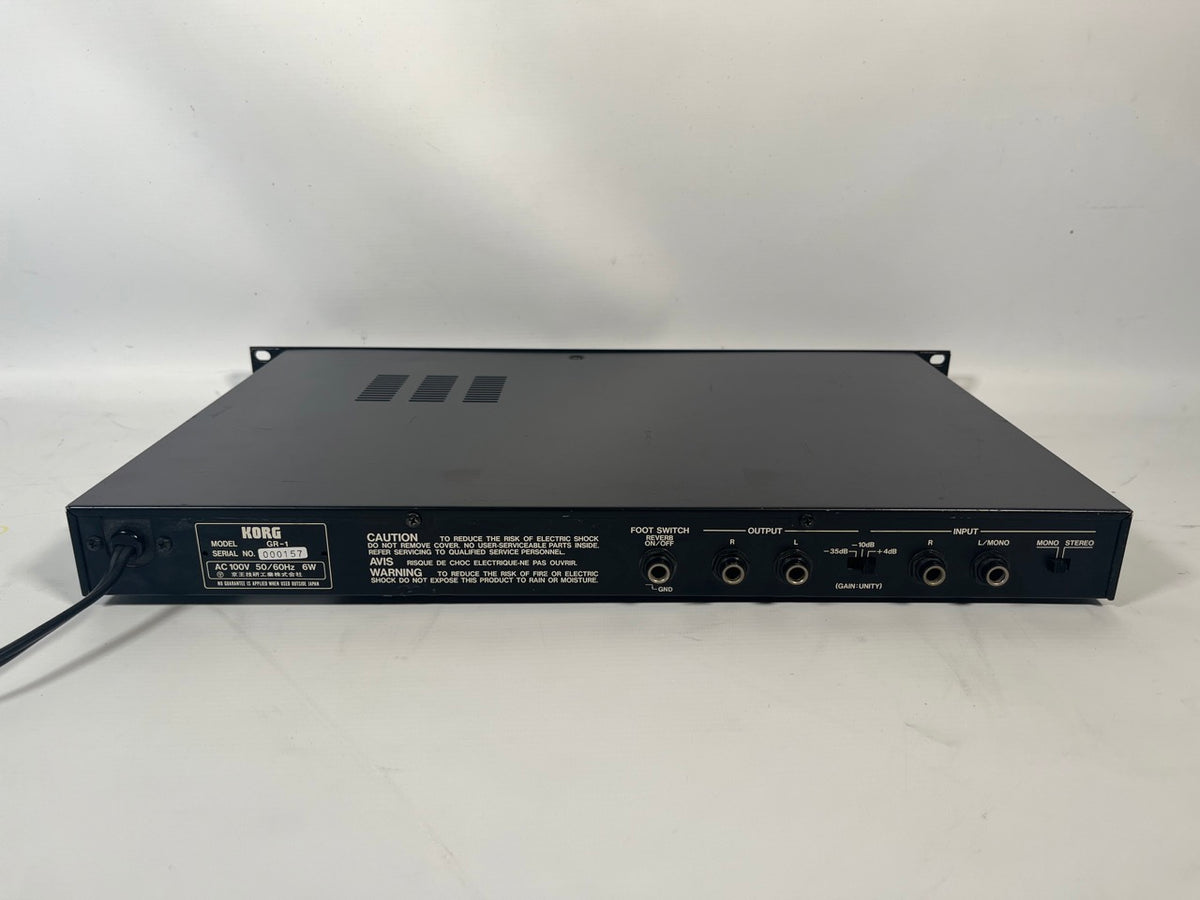 Sound Gas Spring Reverb Hard Korg GR-1 Stereo Gated Spring Reverb FOR SALE – Soundgas