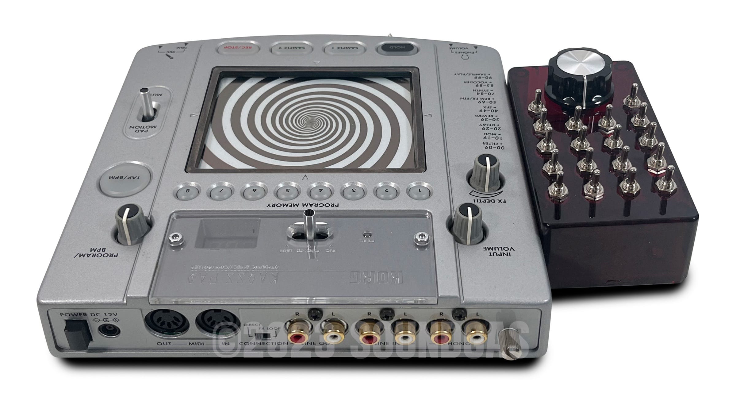 Korg Kaoss Pad KP-2 Circuitbent