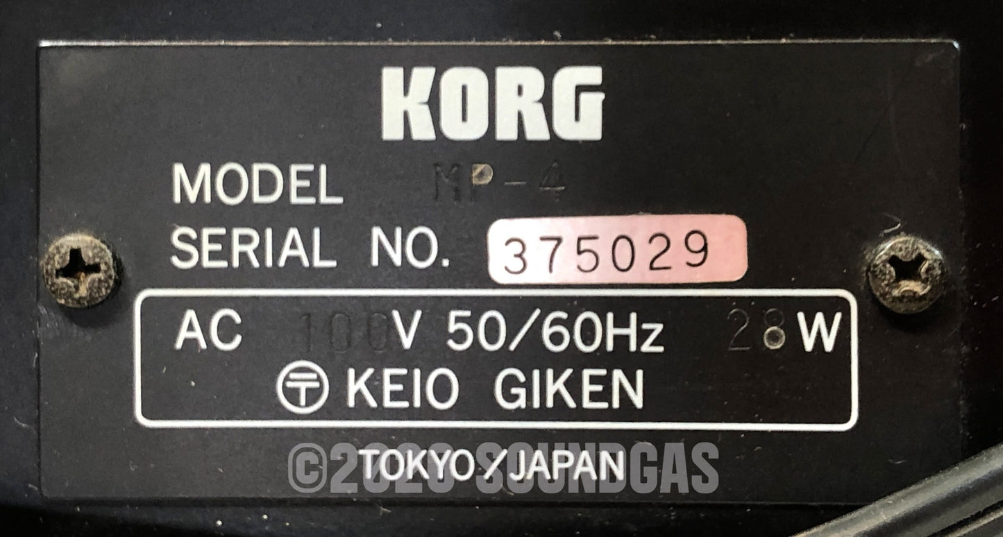 Korg Mono/Poly MP-4