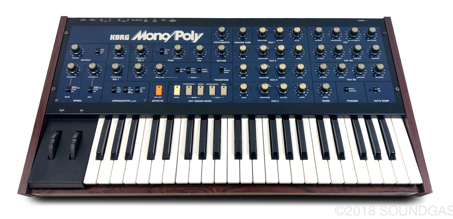 Korg Mono/Poly MP-4 & Original Carry Bag