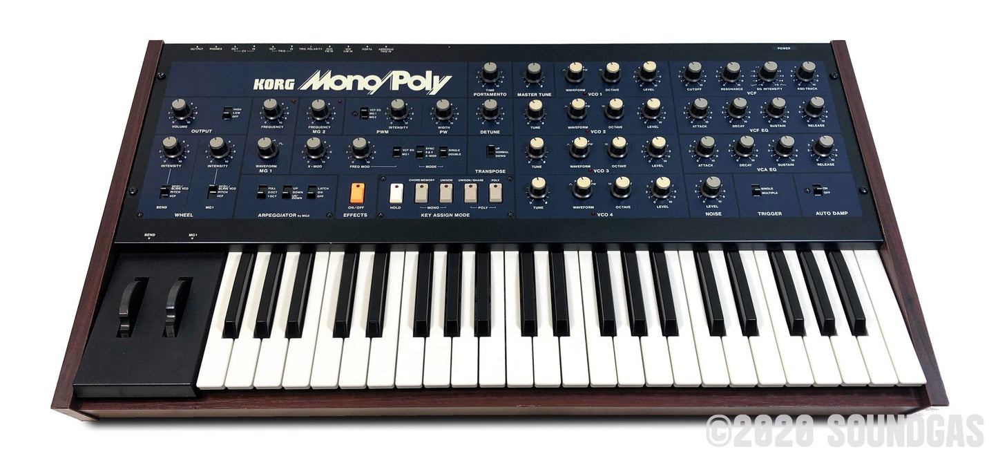 Korg Mono/Poly MP-4 with MIDI