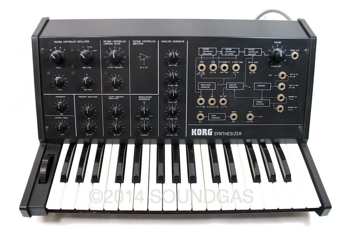 Korg MS-10 (Front Top)