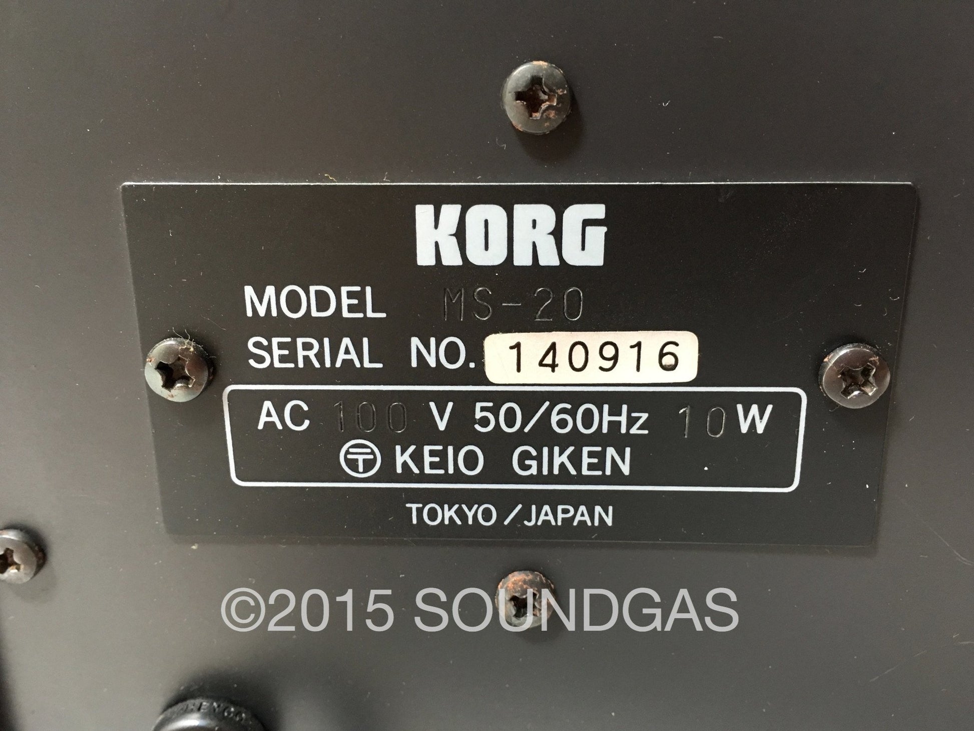 Korg MS-20 Analog Synth