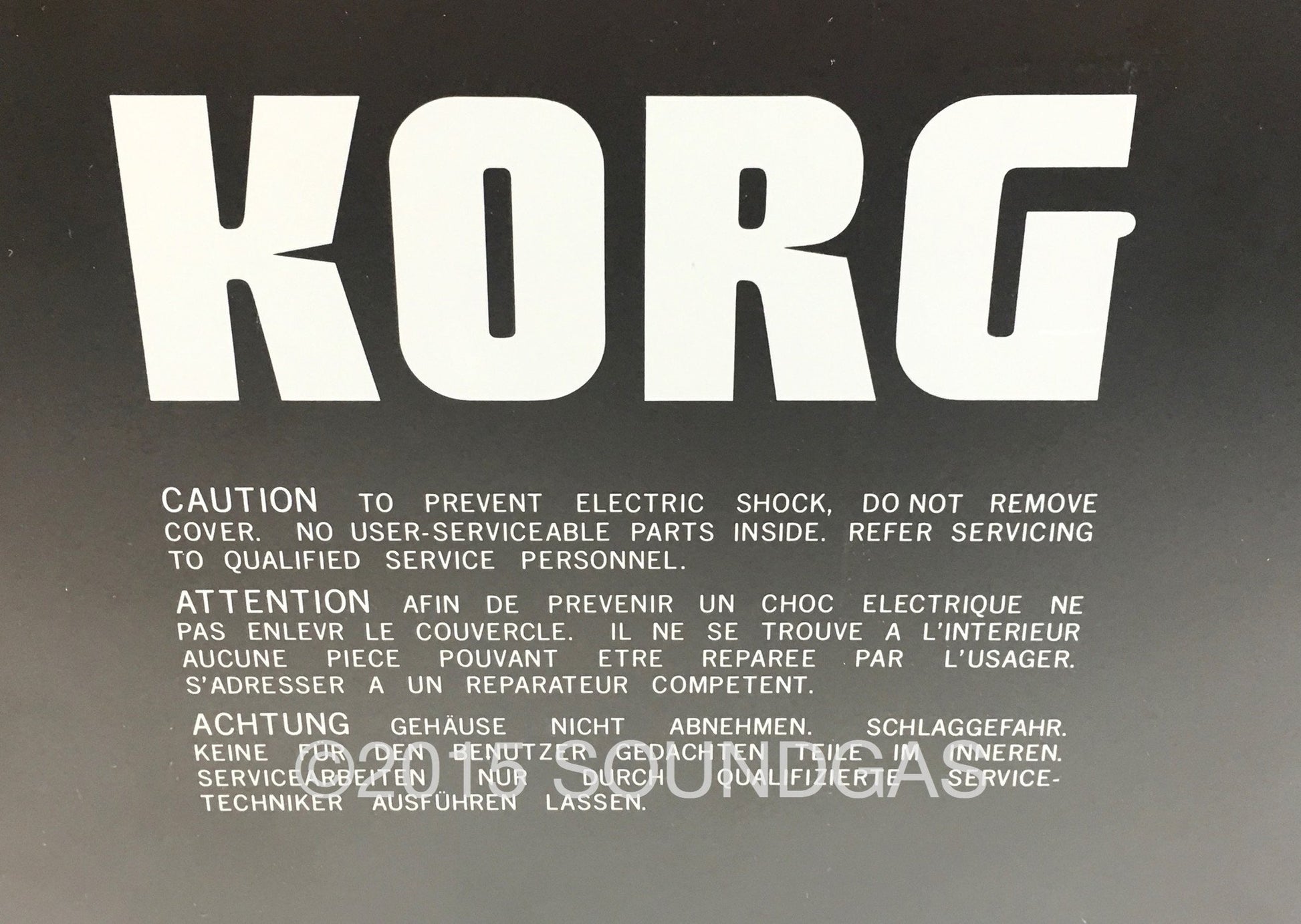 Korg MS-20 Synthesizer