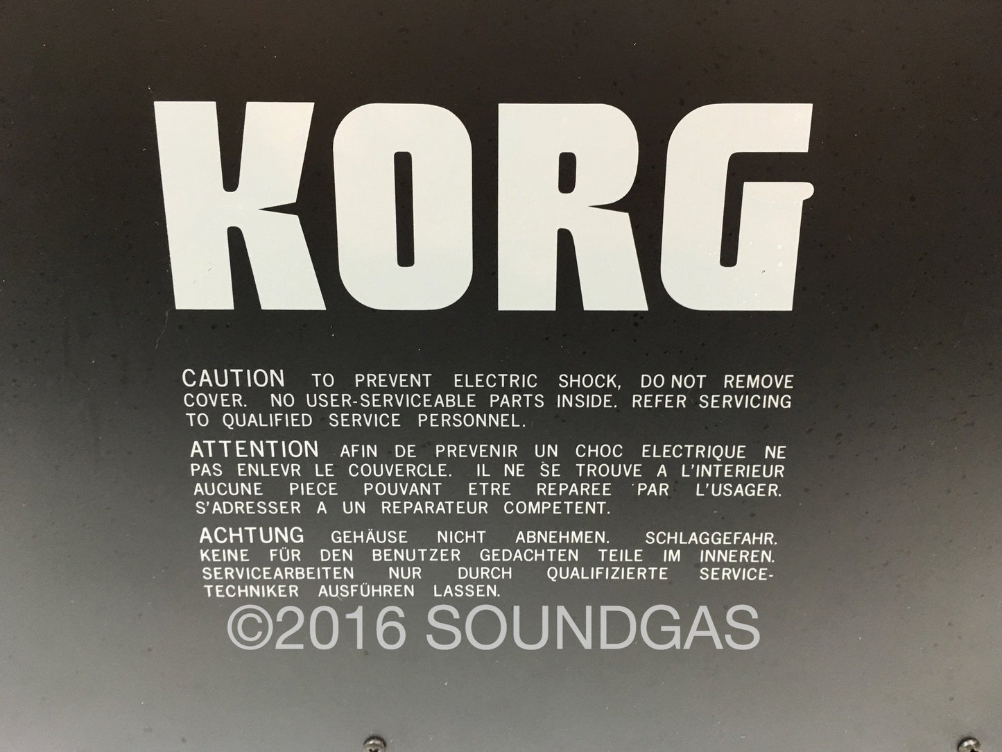 KORG MS-20 Mark 1 with original case