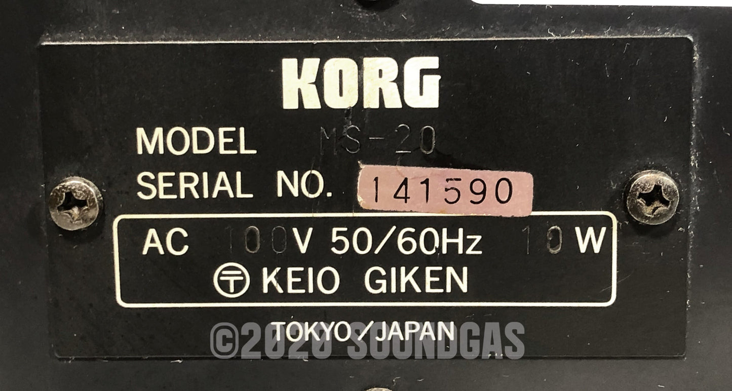 Korg MS-20 Mk 1