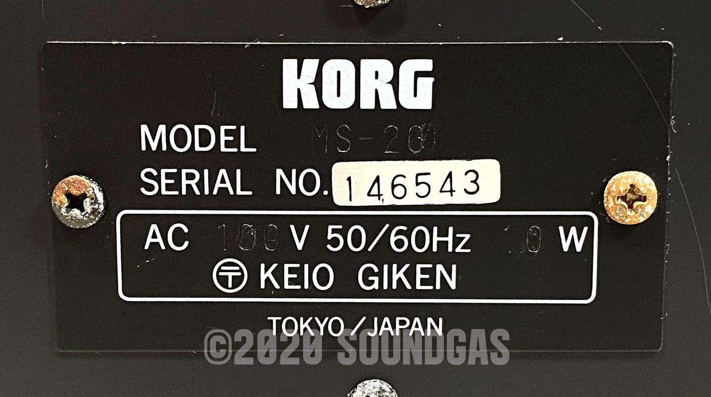 Korg MS-20 - Cased