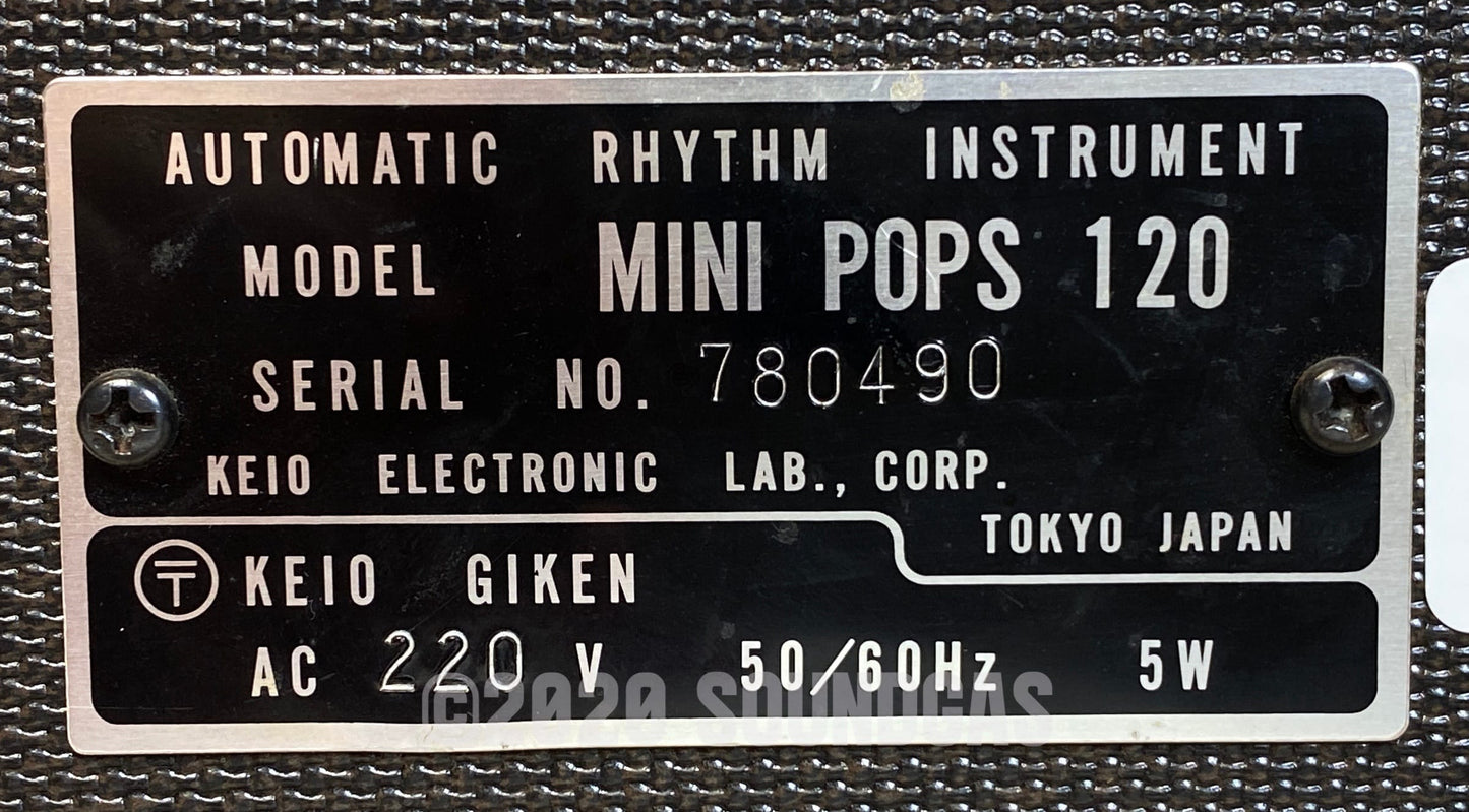 Korg Mini Pops 120 (Nils Frahm)