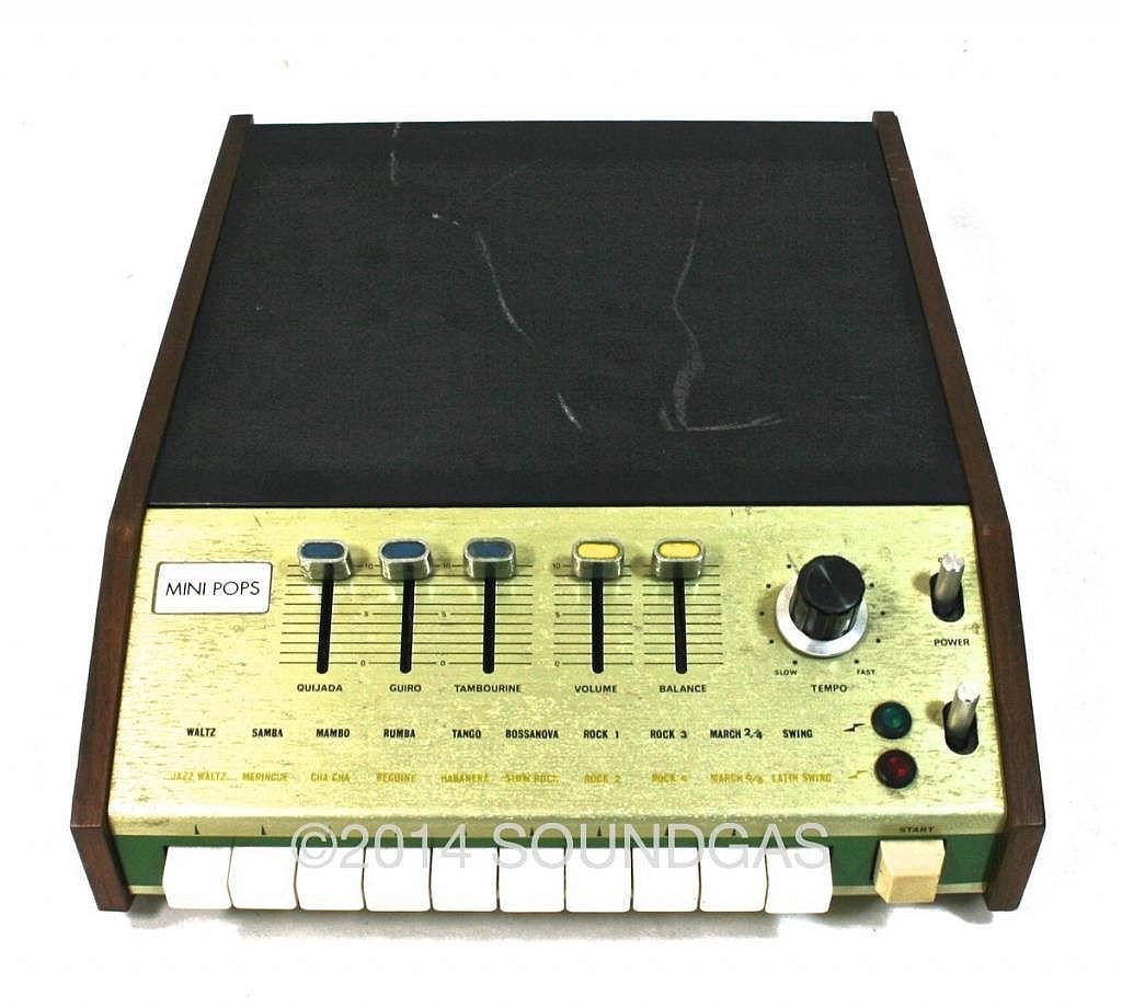 KEIO Korg Mini Pops MP-7 (Front Top)