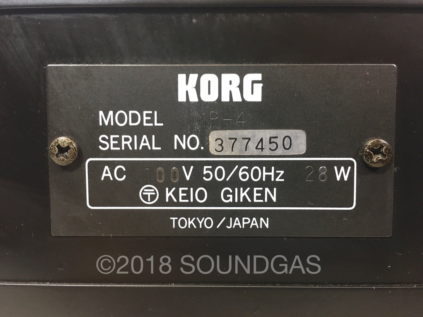 Korg Mono/Poly MP-4