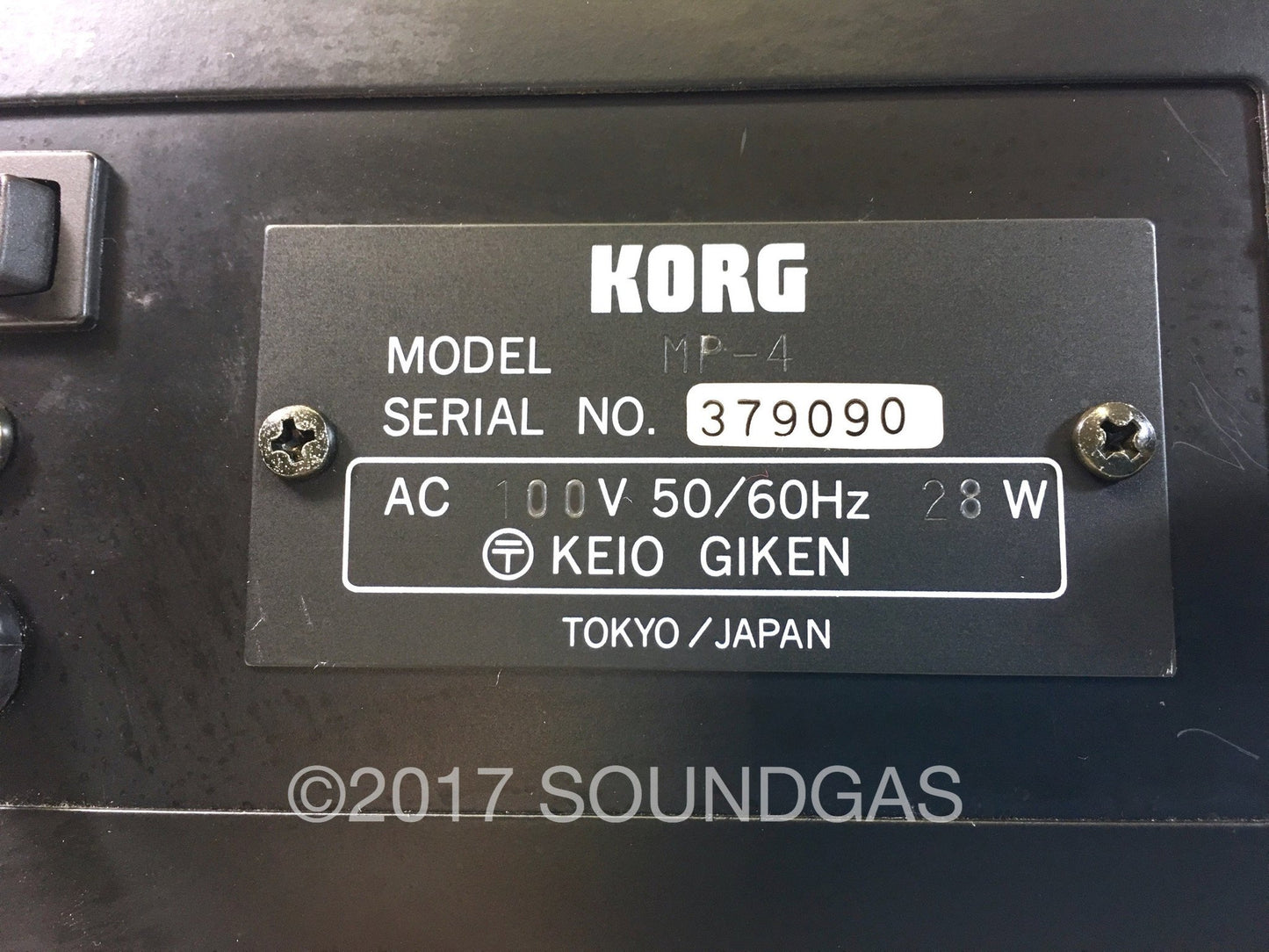 Korg Mono/Poly MP-4