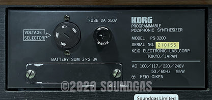 Korg PS-3200 Polyphonic Synthesizer