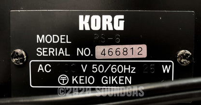 Korg Polysix PS-6