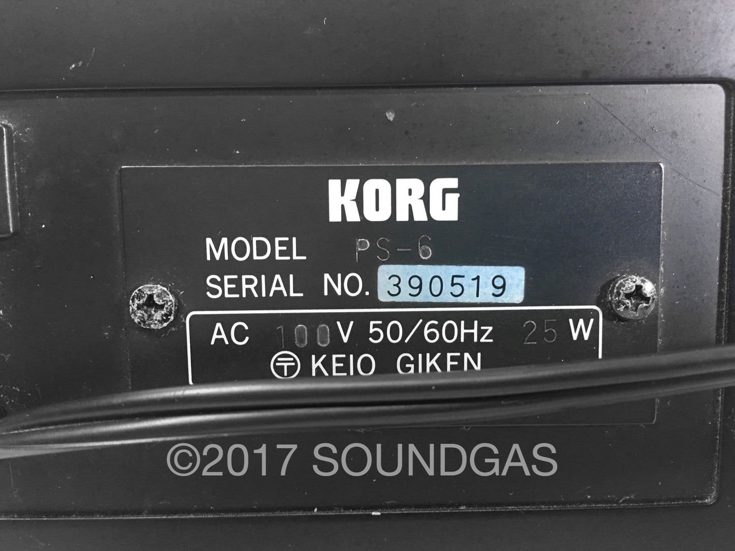 Korg Polysix PS-6