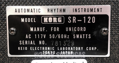 Korg SR-120 (Mini Pops)