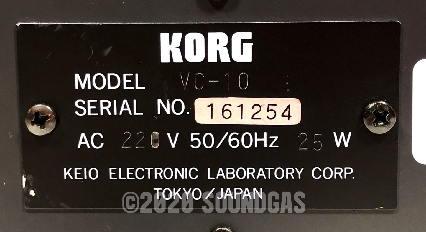 Korg VC-10 Vocoder