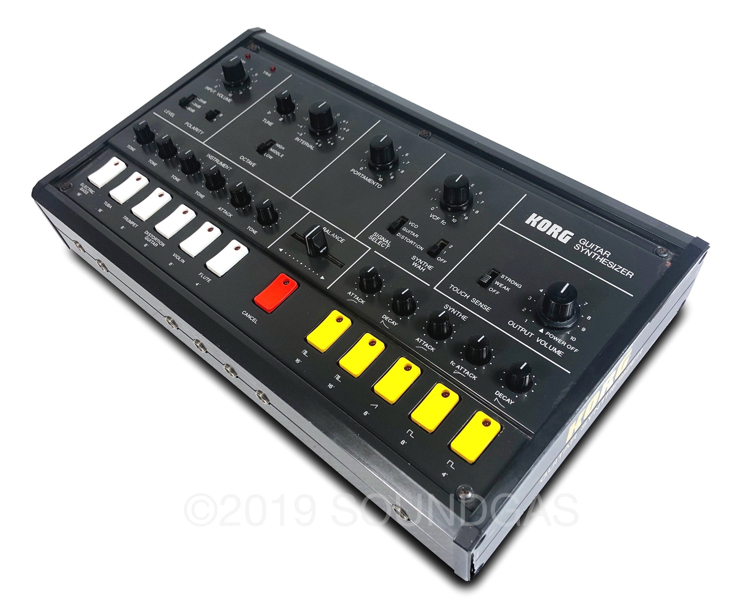 1113* KORG コルグ Guitar Synthesizer 務める X-911