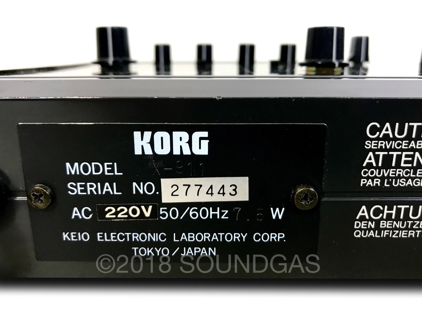 Korg X-911 Guitar Synthesizer