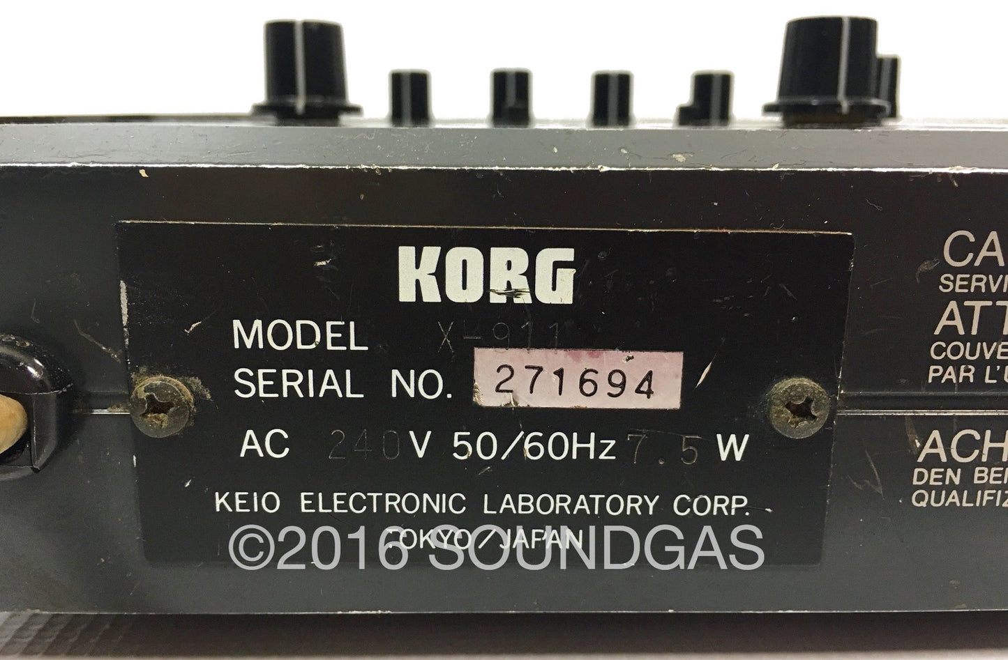 Korg X-911 Guitar Synthesizer