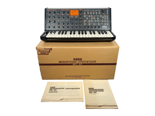 Korg MS-20 Mint Boxed (NOS)