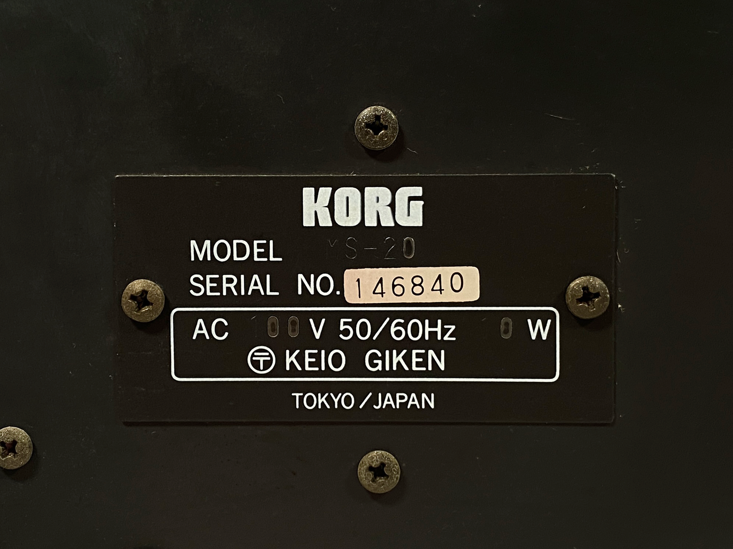 Korg MS-20