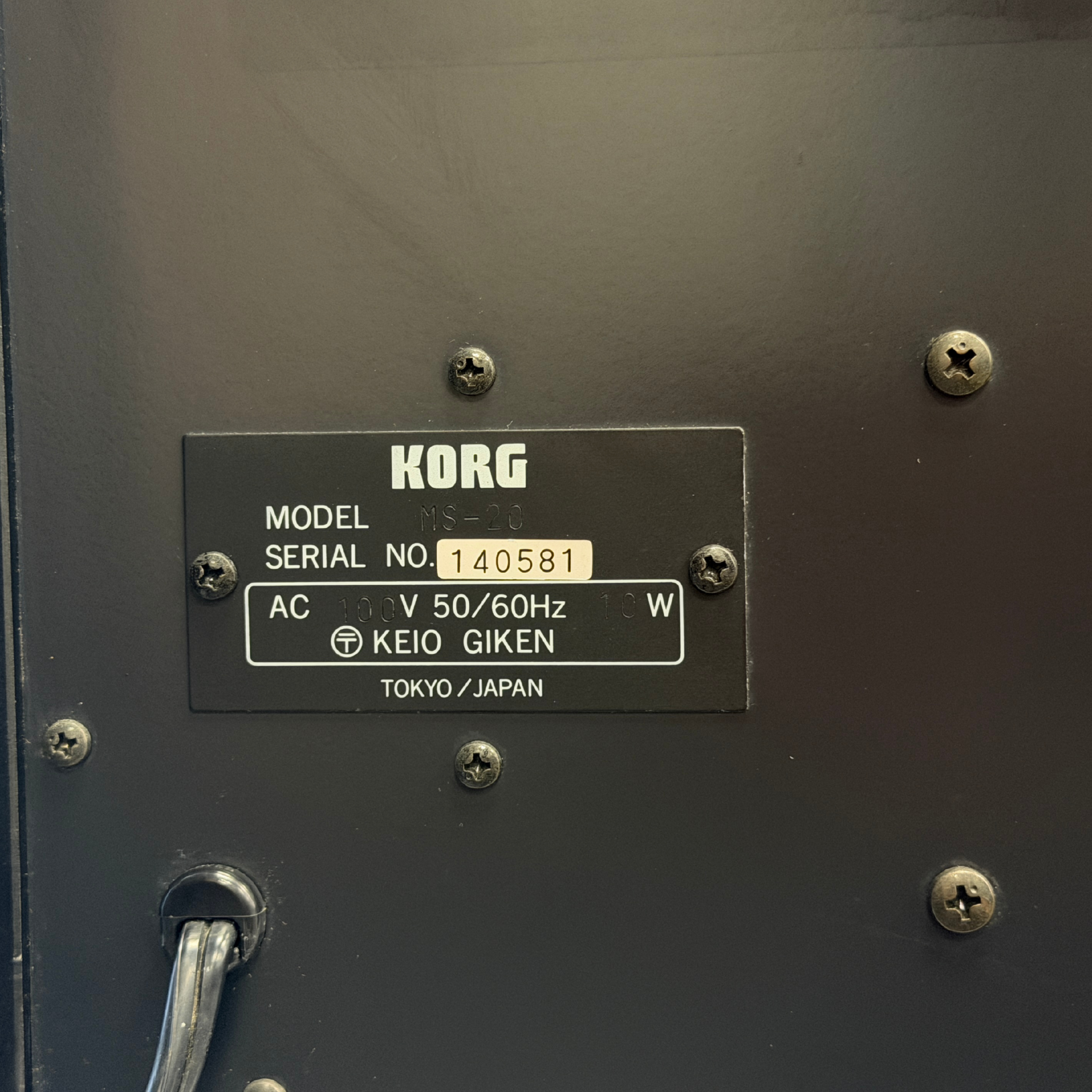 Korg MS-20 Cased 140581 5