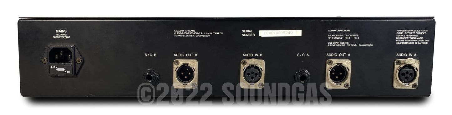 LA Audio Classic Compressor CL2