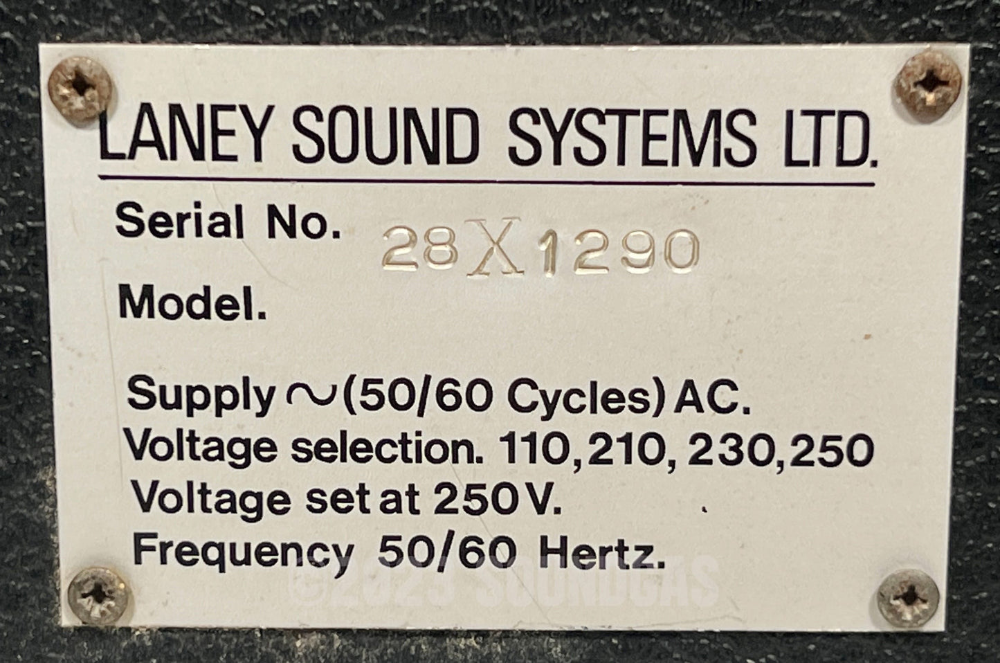 Laney Sound LC16 (Pre-Rola Celestion)