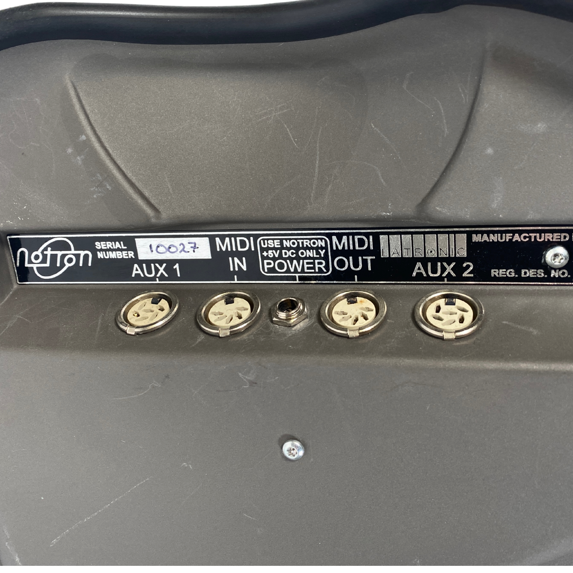 Latronic Notron MIDI Step Sequencer serial number