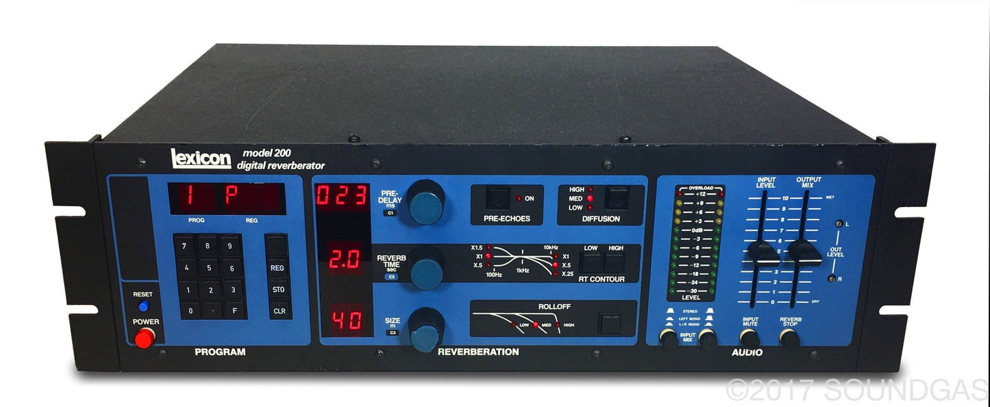 Lexicon Model 200 Digital Reverberator