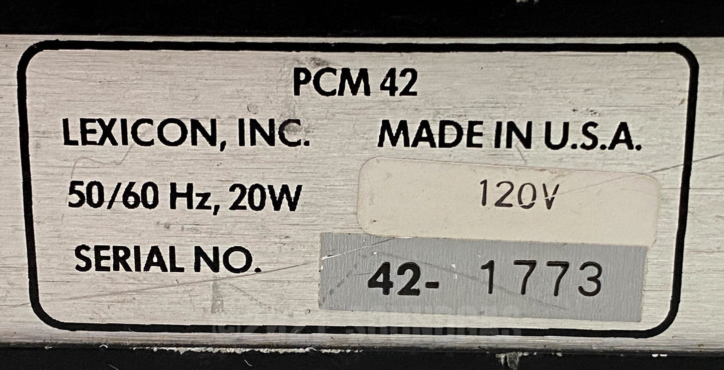 Lexicon PCM 42