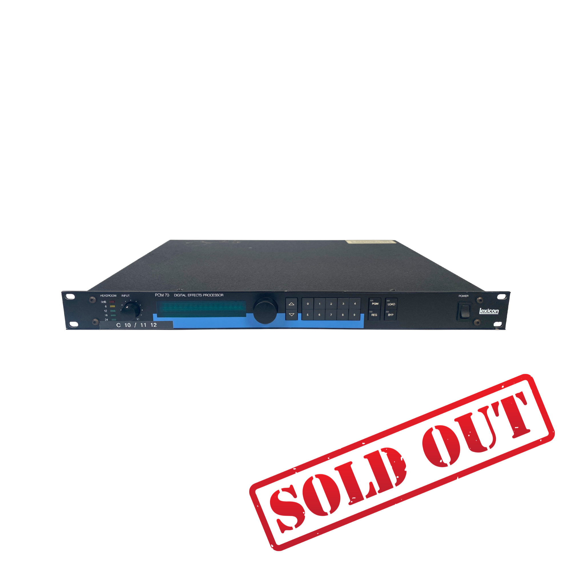 Lexicon PCM-70 Digital Effects Processor - SN 70-11317