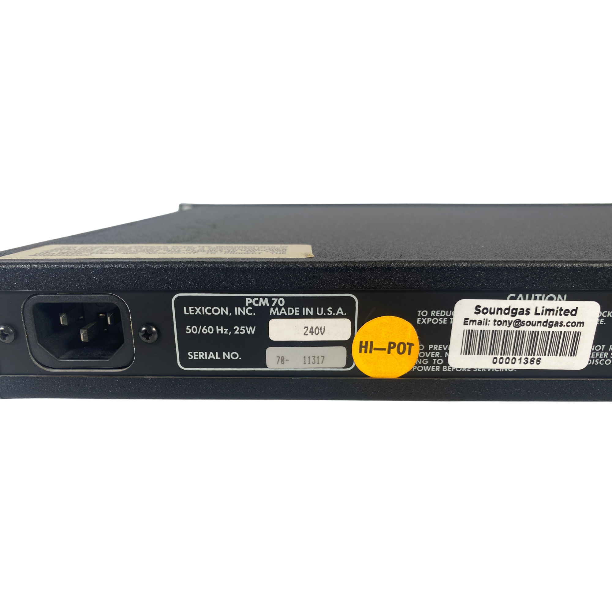 Lexicon PCM-70 Serial (11317)