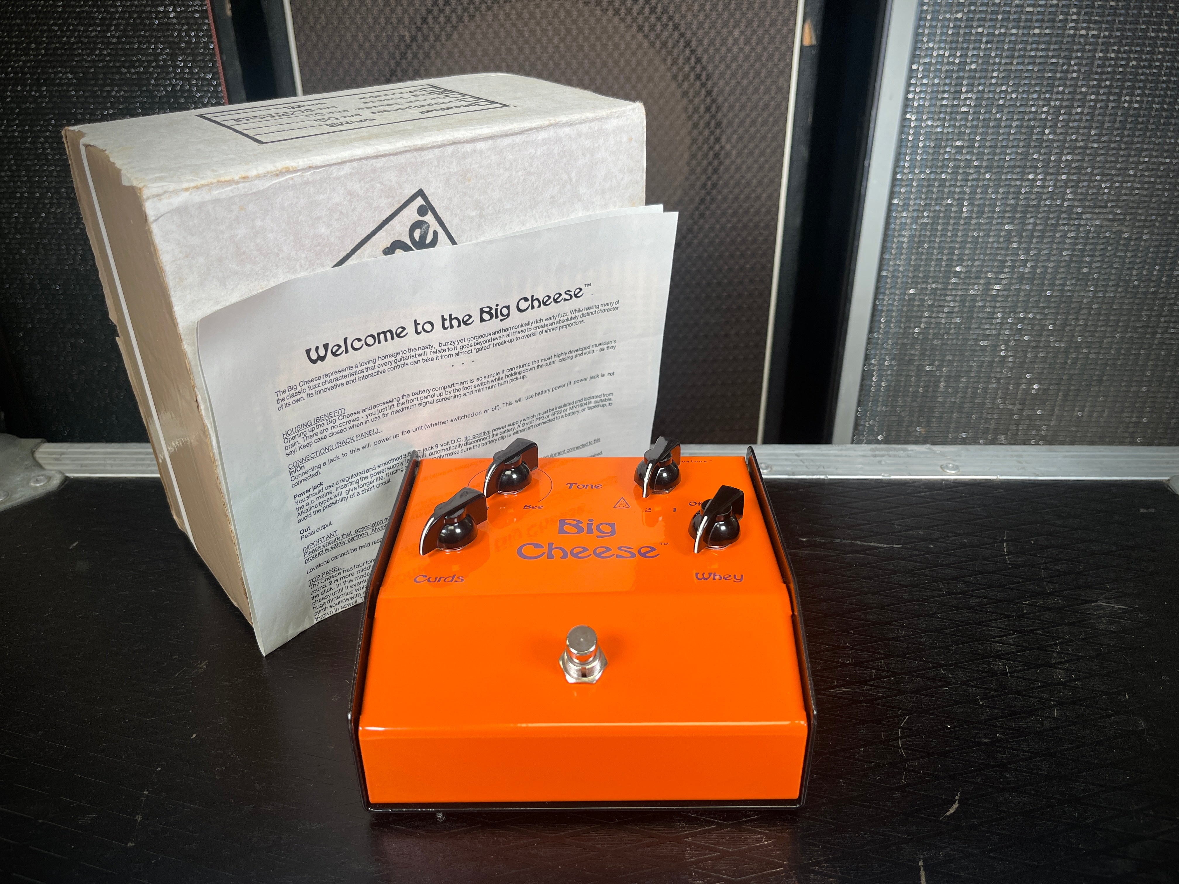 big cheese pedal Lovetone Big Cheese (nr Mint/Boxed)