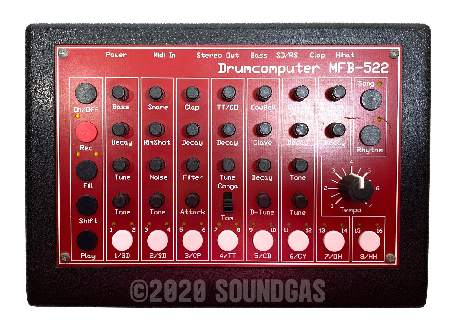 MFB Drumcomputer MFB-522 (Nils Frahm)