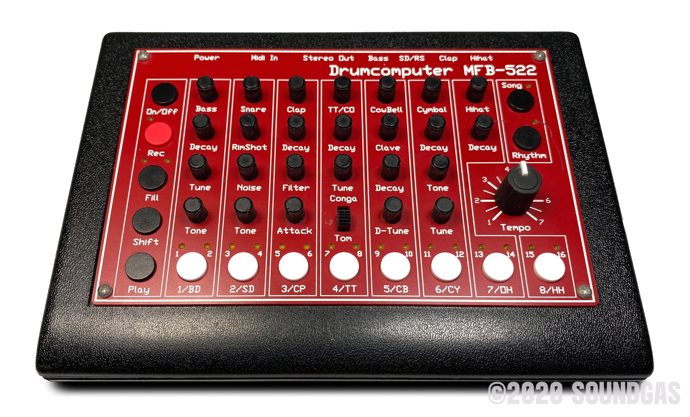 MFB Drumcomputer MFB-522 (Nils Frahm) FOR SALE – Soundgas