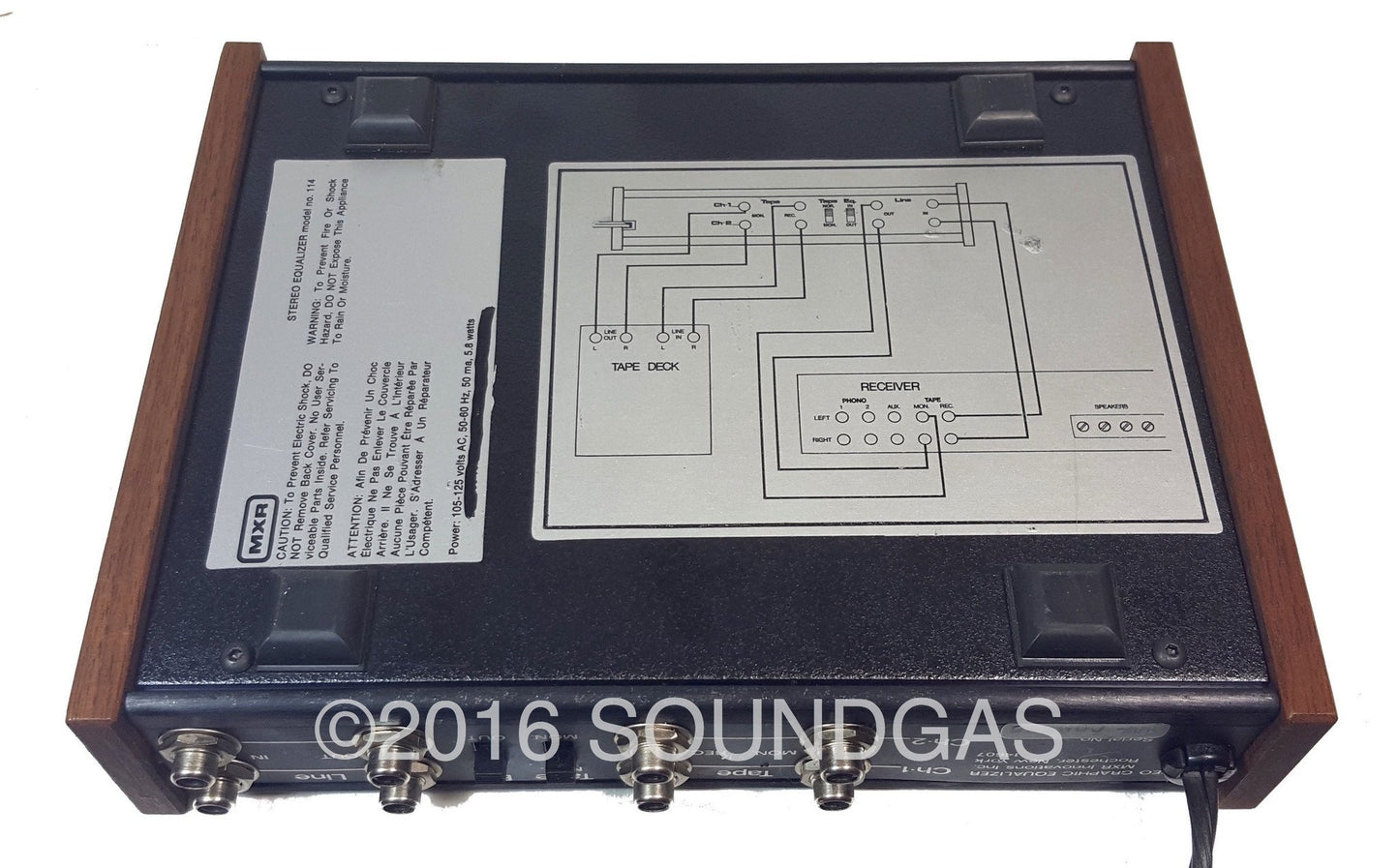 MXR Stereo Graphic Equalizer