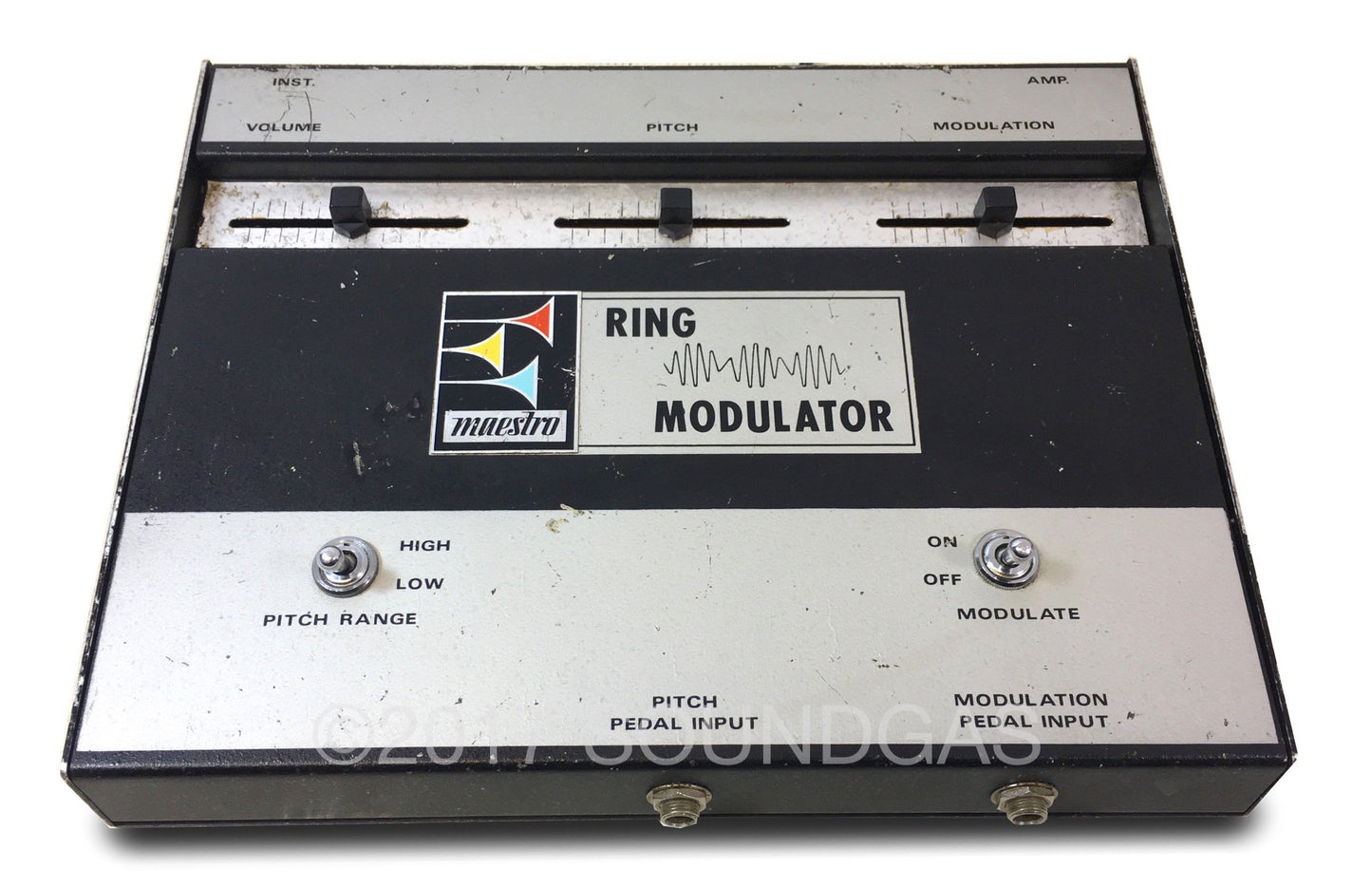 Maestro RM-1B Ring Modulator with Control Pedal